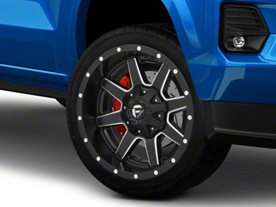 Fuel Wheels Maverick Matte Black Milled 6-Lug Wheel; 24x10; 20mm Offset (23-25 Colorado)