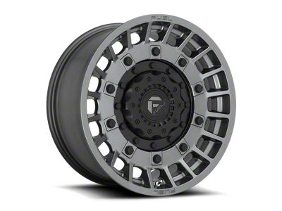 Fuel Wheels Militia Matte Anthracite and Black 6-Lug Wheel; 20x10; -18mm Offset (23-25 Colorado)