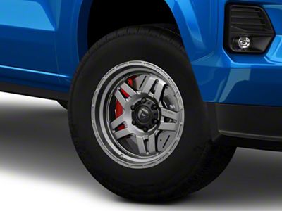 Fuel Wheels Oxide Matte Gunmetal 6-Lug Wheel; 17x8.5; -10mm Offset (23-25 Colorado)