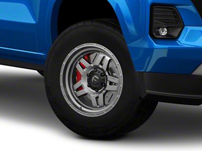 Fuel Wheels Oxide Matte Gunmetal 6-Lug Wheel; 17x8.5; 1mm Offset (23-25 Colorado)