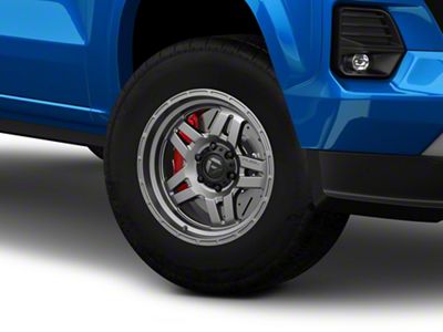 Fuel Wheels Oxide Matte Gunmetal 6-Lug Wheel; 17x9; -38mm Offset (23-25 Colorado)