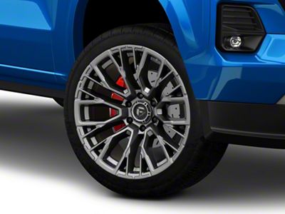 Fuel Wheels Rebar Matte Gunmetal 6-Lug Wheel; 22x12; -44mm Offset (23-25 Colorado)