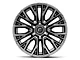 Fuel Wheels Rebar Matte Gunmetal 6-Lug Wheel; 17x9; -12mm Offset (23-24 Colorado)