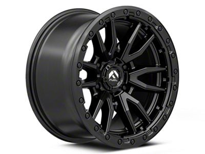 Fuel Wheels Rebel Matte Black 6-Lug Wheel; 17x9; 1mm Offset (23-24 Colorado)