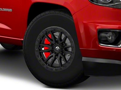 Fuel Wheels Rebel Matte Black 6-Lug Wheel; 17x9; 1mm Offset (15-22 Colorado)