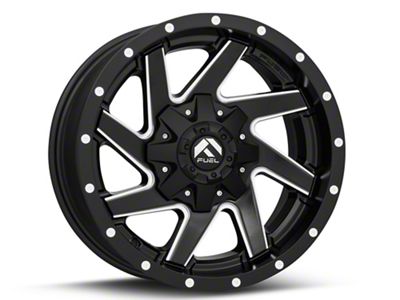 Fuel Wheels Renegade Matte Black Milled 6-Lug Wheel; 20x10; -18mm Offset (23-25 Colorado)