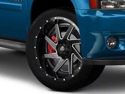 Fuel Wheels Renegade Matte Black Milled 6-Lug Wheel; 22x12; -44mm Offset (23-25 Colorado)