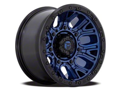 Fuel Wheels Rush Dark Blue 6-Lug Wheel; 17x9; -12mm Offset (23-25 Colorado)