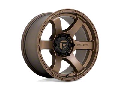 Fuel Wheels Rush Matte Bronze 6-Lug Wheel; 18x9; 20mm Offset (15-22 Colorado)