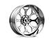 Fuel Wheels Scepter Polished Milled 6-Lug Wheel; 20x10; -18mm Offset (23-24 Colorado)