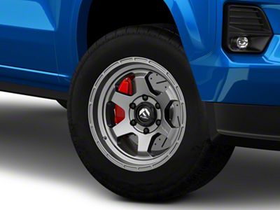 Fuel Wheels Shok Matte Gunmetal 6-Lug Wheel; 18x9; 1mm Offset (23-25 Colorado)