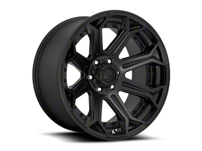 Fuel Wheels Siege Matte Black 6-Lug Wheel; 18x9; 1mm Offset (23-25 Colorado)