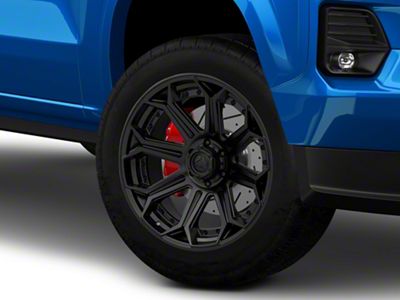 Fuel Wheels Siege Matte Black 6-Lug Wheel; 20x9; 1mm Offset (23-26 Colorado)
