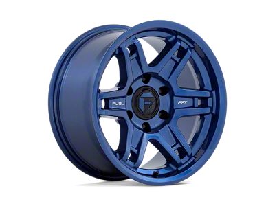 Fuel Wheels Slayer Dark Blue 6-Lug Wheel; 20x9; 1mm Offset (15-22 Colorado)
