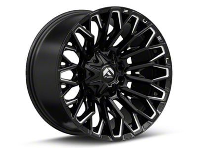 Fuel Wheels Strike Gloss Black Milled 6-Lug Wheel; 22x10; -18mm Offset (23-25 Colorado)