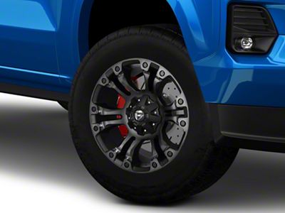 Fuel Wheels Vapor Matte Black Double Dark Tint 6-Lug Wheel; 18x9; -12mm Offset (23-25 Colorado)