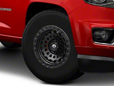 Fuel Wheels Zephyr Matte Black 6-Lug Wheel; 17x9; 1mm Offset (23-25 Colorado)