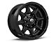 Fuel Wheels Coupler Gloss Black 6-Lug Wheel; 17x9; -12mm Offset (14-18 Sierra 1500)