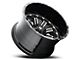 Fuel Wheels Crush Matte Black Machined 6-Lug Wheel; 22x14; -70mm Offset (14-18 Sierra 1500)