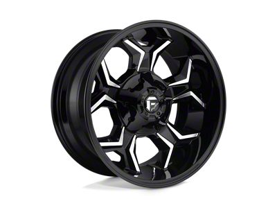 Fuel Wheels Avenger Gloss Black Milled 5-Lug Wheel; 20x9; 20mm Offset (05-11 Dakota)