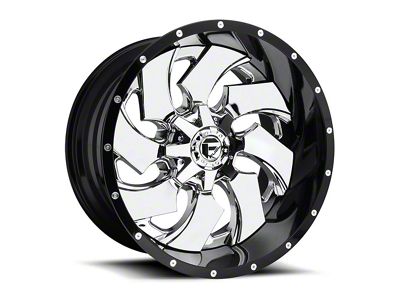 Fuel Wheels Cleaver Chrome 5-Lug Wheel; 22x14; -70mm Offset (05-11 Dakota)