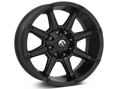 Fuel Wheels Coupler Gloss Black 5-Lug Wheel; 20x10; -24mm Offset (05-11 Dakota)