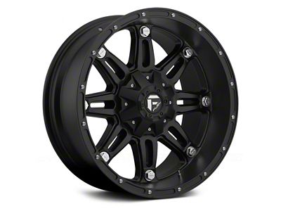 Fuel Wheels Hostage Matte Black 5-Lug Wheel; 17x9; 1mm Offset (87-90 Dakota)