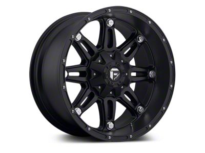 Fuel Wheels Hostage Matte Black 5-Lug Wheel; 18x9; 20mm Offset (05-11 Dakota)