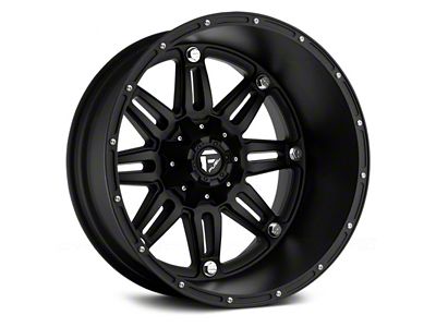 Fuel Wheels Hostage Matte Black 5-Lug Wheel; 20x10; -18mm Offset (05-11 Dakota)
