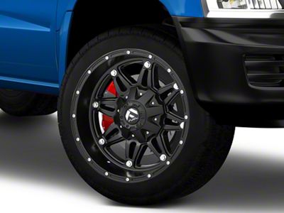 Fuel Wheels Hostage Matte Black 5-Lug Wheel; 20x9; 1mm Offset (05-11 Dakota)