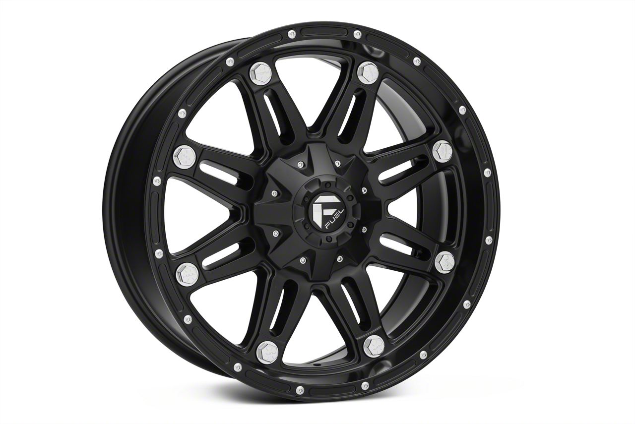 Fuel Wheels Dakota Hostage Matte Black 5Lug Wheel; 20x9; 20mm Offset D53120907057 (0511 Dakota