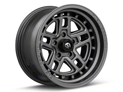 Fuel Wheels Nitro Matte Gunmetal 5-Lug Wheel; 17x9; -12mm Offset (05-11 Dakota)