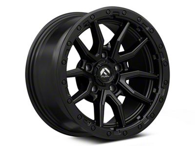 Fuel Wheels Rebel Matte Black 5-Lug Wheel; 20x9; 1mm Offset (05-11 Dakota)