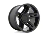 Fuel Wheels SFJ Matte Black 5-Lug Wheel; 20x10; -18mm Offset (05-11 Dakota)