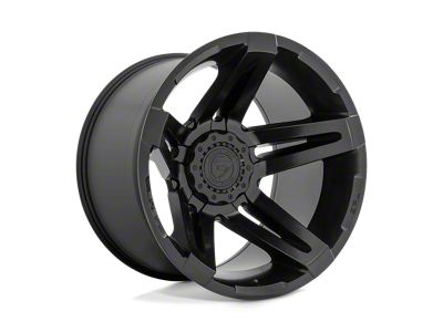 Fuel Wheels SFJ Matte Black 5-Lug Wheel; 22x14; -75mm Offset (05-11 Dakota)