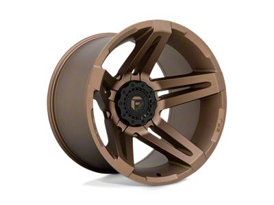 Fuel Wheels SFJ Matte Bronze 5-Lug Wheel; 22x14; -75mm Offset (05-11 Dakota)