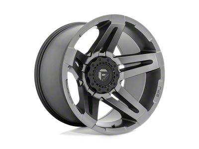 Fuel Wheels SFJ Matte Gunmetal 5-Lug Wheel; 20x12; -44mm Offset (05-11 Dakota)