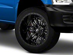 Fuel Wheels Sledge Gloss Black Milled 5-Lug Wheel; 20x12; -44mm Offset (05-11 Dakota)