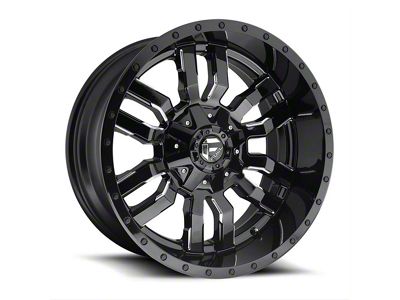 Fuel Wheels Sledge Matte Black 5-Lug Wheel; 20x9; 1mm Offset (05-11 Dakota)