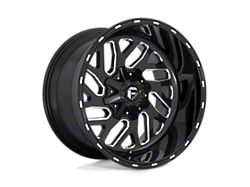 Fuel Wheels Triton Gloss Black Milled 5-Lug Wheel; 20x10; -18mm Offset (87-90 Dakota)
