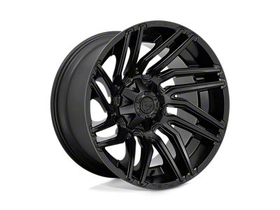 Fuel Wheels Typhoon Matte Black 5-Lug Wheel; 22x12; -44mm Offset (05-11 Dakota)
