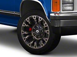 Fuel Wheels Vapor Matte Black Double Dark Tint 5-Lug Wheel; 18x9; 1mm Offset (87-90 Dakota)