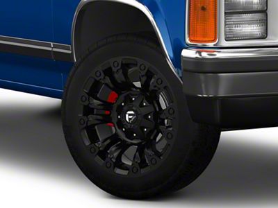 Fuel Wheels Vapor Matte Black 5-Lug Wheel; 18x9; 1mm Offset (87-90 Dakota)