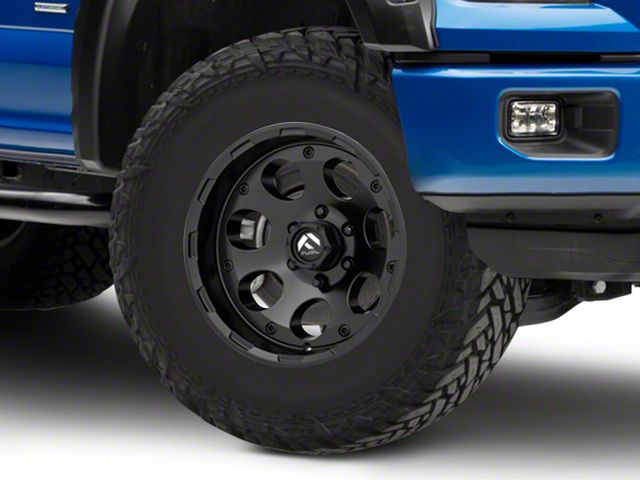 Fuel Wheels Enduro Matte Black 6-Lug Wheel; 17x9; -12mm Offset (15-20 F-150)