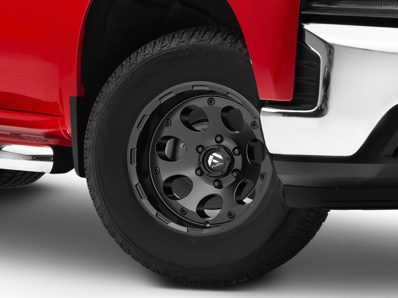 Fuel Wheels Silverado 1500 Enduro Matte Black 6Lug Wheel; 17x9; 12mm