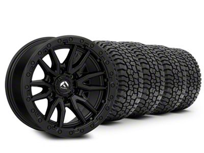 17x9 Fuel Wheels Rebel & 33in BF Goodrich All-Terrain T/A KO Tire Package (15-20 F-150)