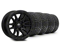18x9 Fuel Wheels Rebel & 33in Mickey Thompson All-Terrain Baja Boss Tire Package (15-20 F-150)