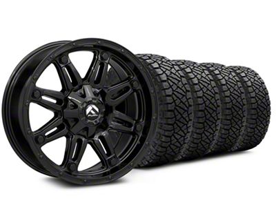 20x9 Fuel Wheels Hostage & 33in NITTO All-Terrain Ridge Grappler A/T Tire Package (15-20 F-150)