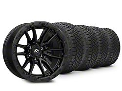 20x10 Fuel Wheels Rebel & 33in NITTO All-Terrain Ridge Grappler A/T Tire Package (15-20 F-150)