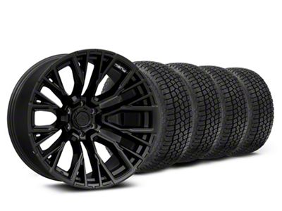 20x9 Fuel Wheels Rebar & 33in Milestar All-Terrain Patagonia AT/R Tire Package (21-25 F-150)